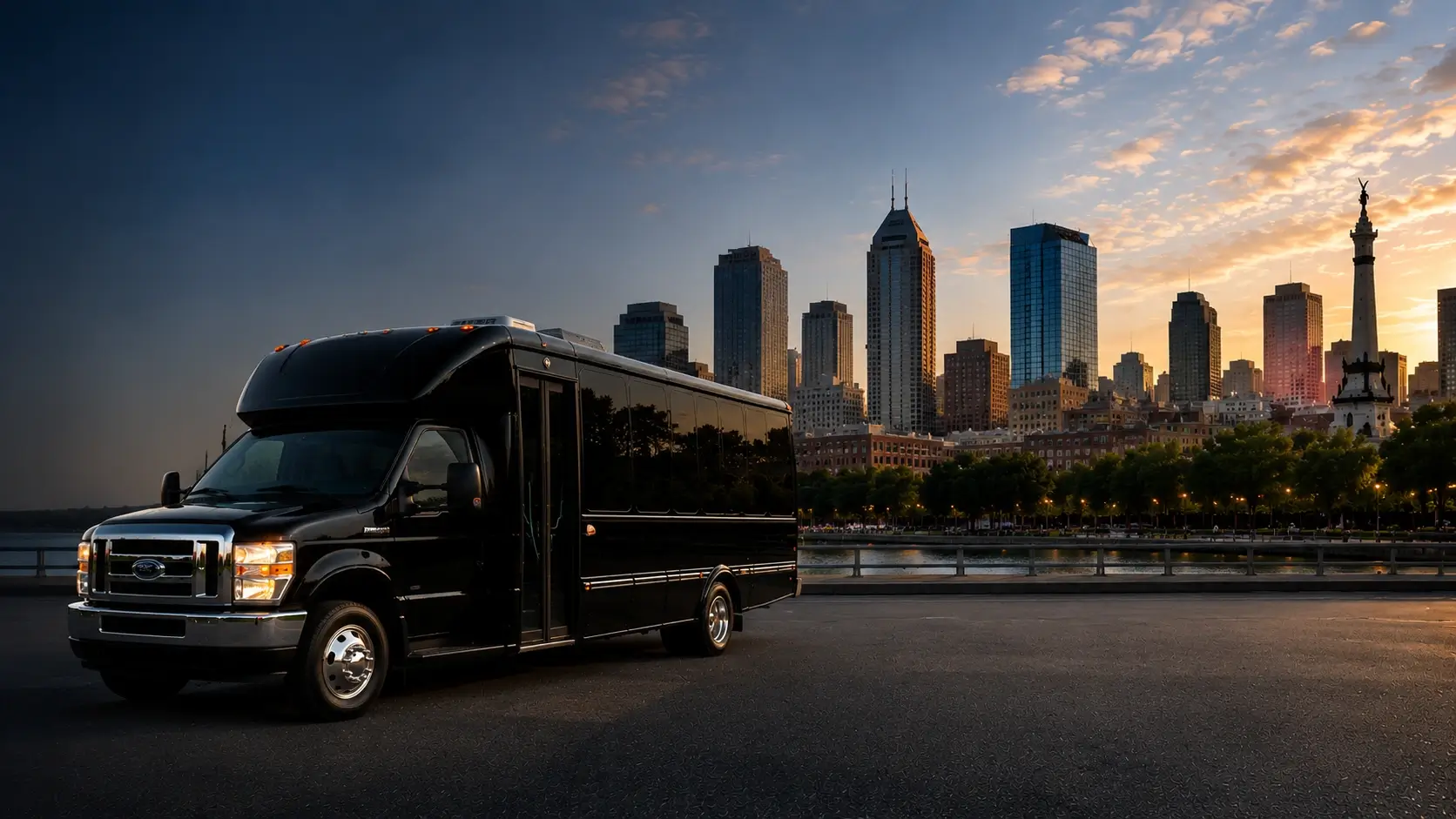 Mini Bus Rental Indianapolis - Professional Group Shuttle Service
