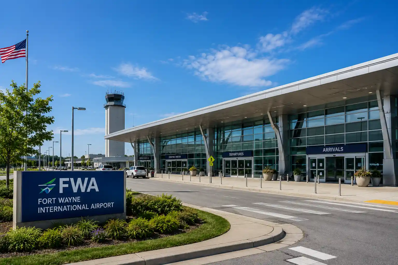 fort wayne airport shuttle indianapolis Destination - Fort Wayne International Airport (FWA) Terminal