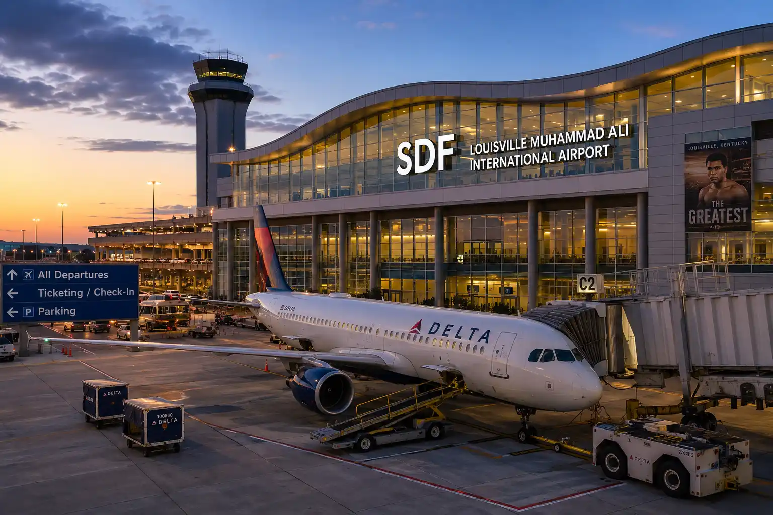 louisville airport shuttle indianapolis Destination - Louisville Muhammad Ali International Airport (SDF) Terminal